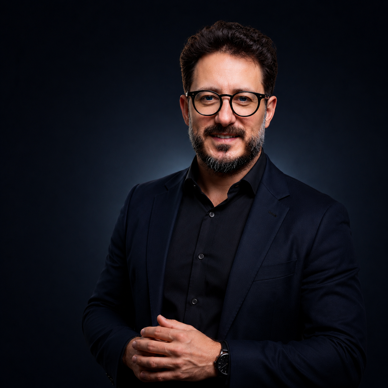 Retrato profissional de Piero Brustin